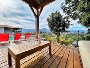 Villa Prestige Romarin avec magnifique vue sur les montagnes